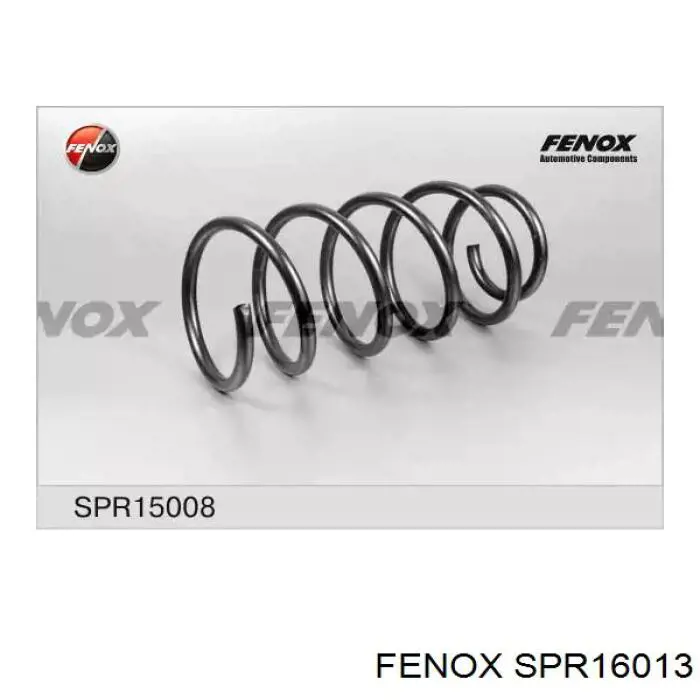SPR16013 Fenox пружина передняя