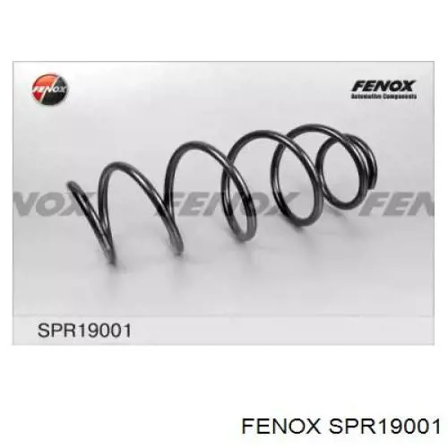 SPR19001 Fenox пружина передняя