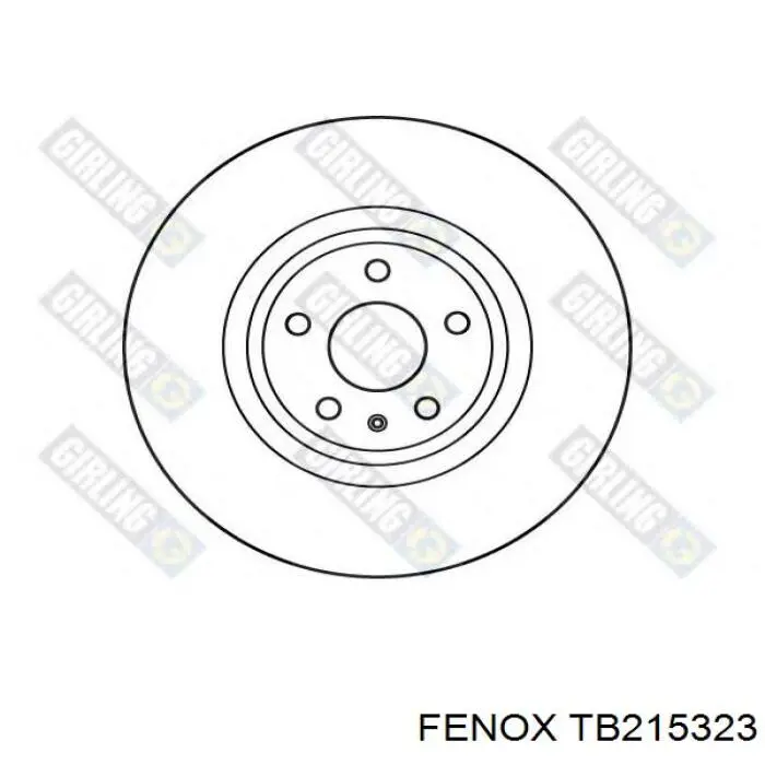 Тормозные диски 602623 Daco
