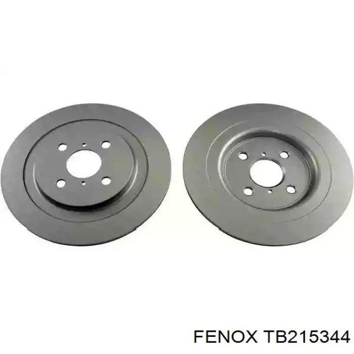 Купить TB215344 Fenox Диск тормозной задний