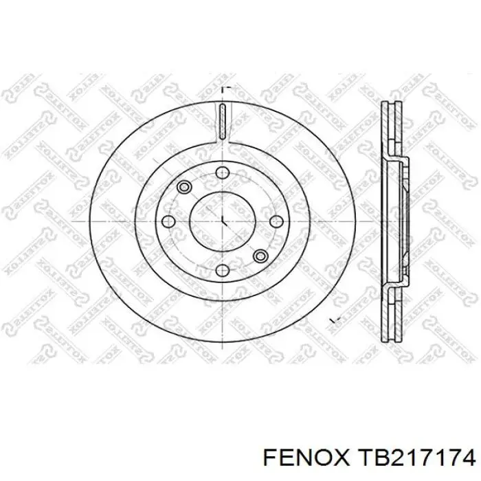 Передние тормозные диски 4246W5 Peugeot/Citroen