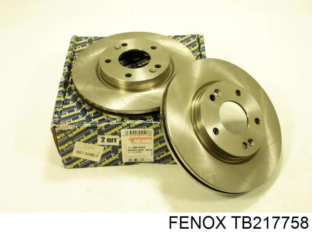 Передние тормозные диски TB217758 Fenox