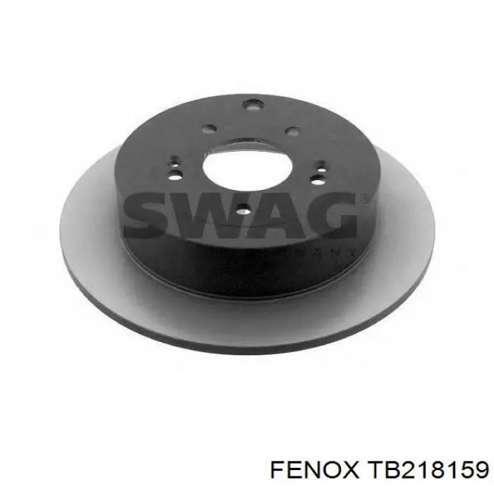 TB218159 Fenox диск тормозной задний