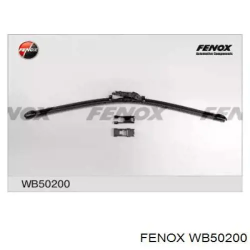 Щетка-дворник лобового стекла водительская FENOX WB50200