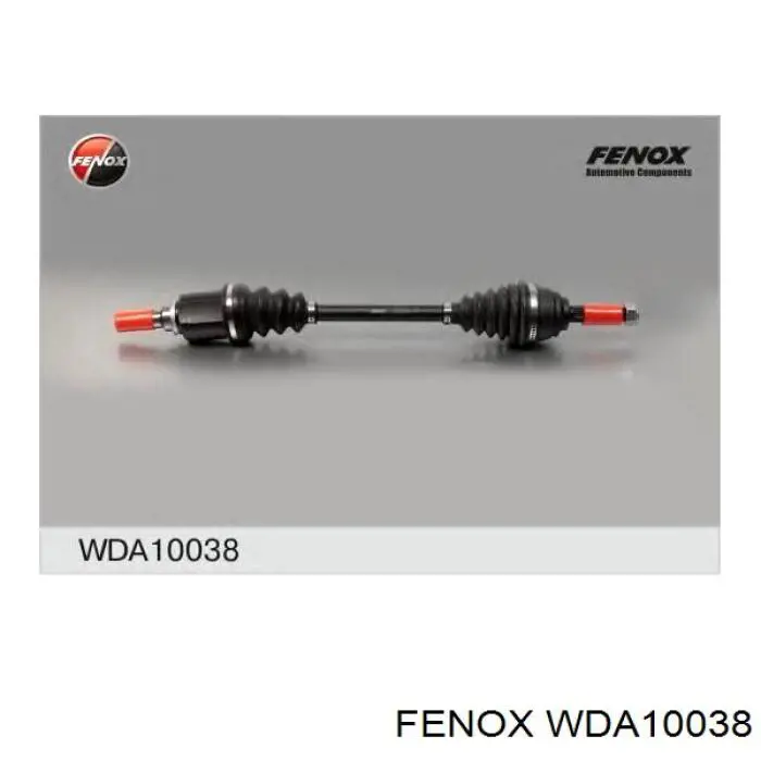 WDA10038 Fenox полуось (привод передняя левая)