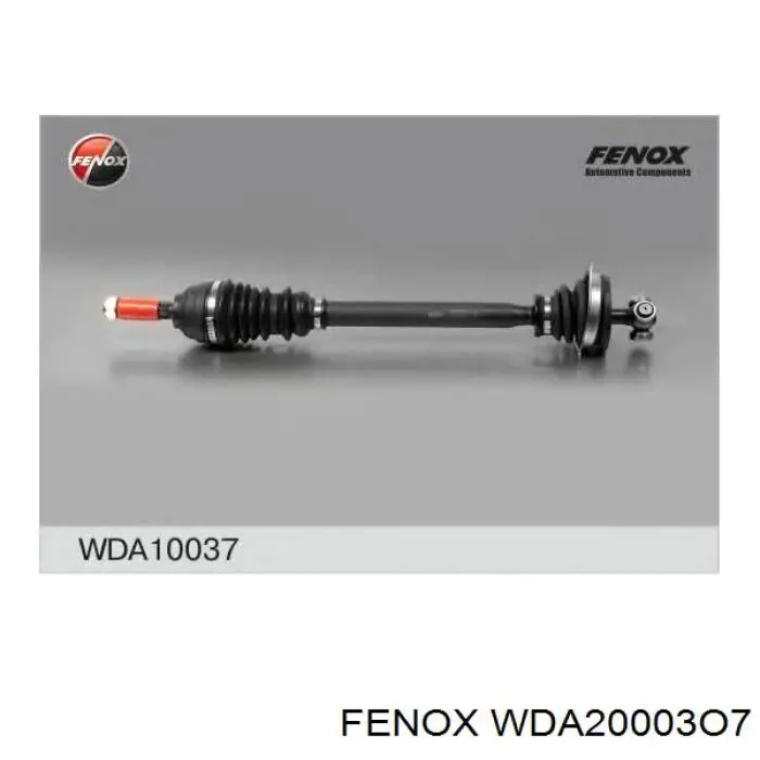 WDA20003O7 Fenox полуось (привод передняя правая)