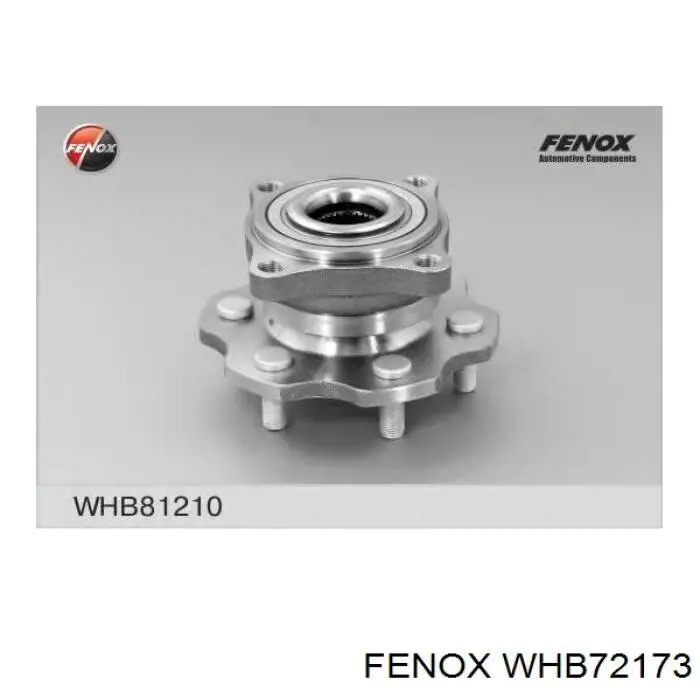 WHB72173 Fenox ступица задняя