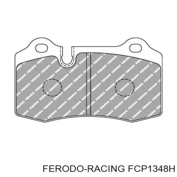 Задние тормозные колодки FCP1348H Ferodo Racing