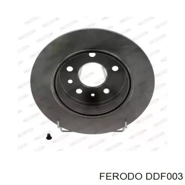 DDF003 Ferodo диск тормозной задний