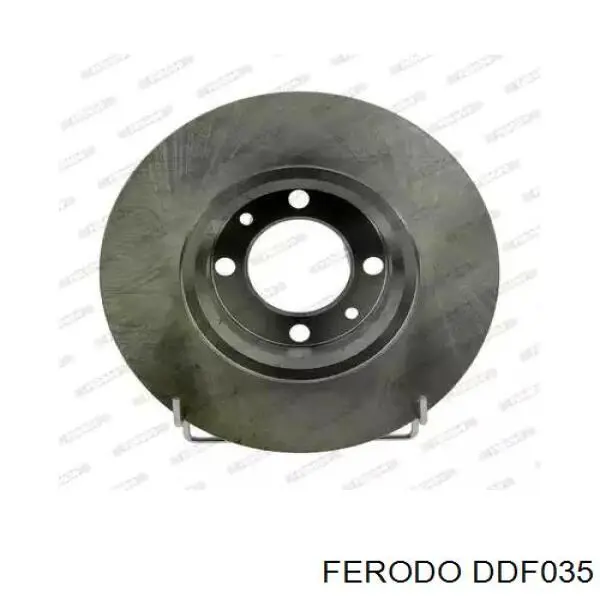DDF035 Ferodo диск тормозной передний