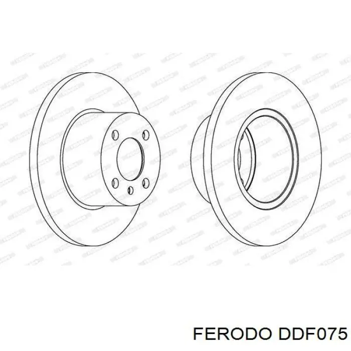 DDF075 Ferodo