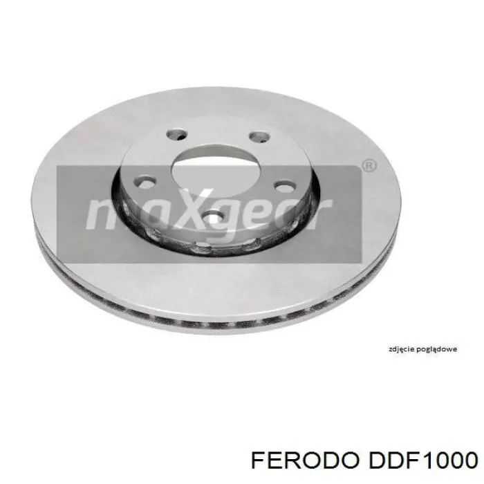 Купить DDF1000 Ferodo Ротор тормозной