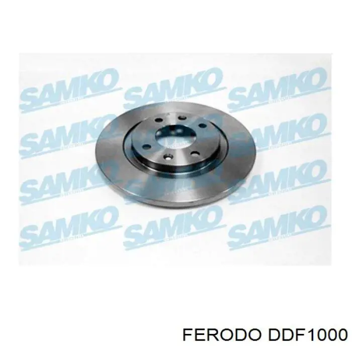 Передние тормозные диски DDF1000 Ferodo