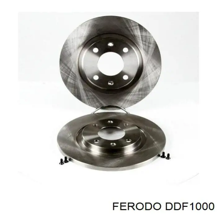 DDF1000 Ferodo диск тормозной передний