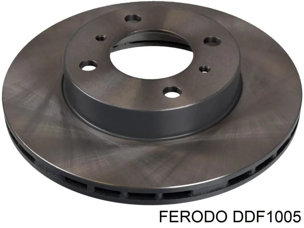 Freno de disco delantero DDF1005 Ferodo