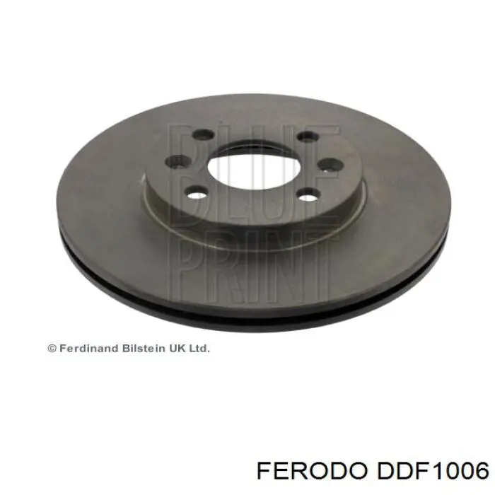 Передний тормозной диск Ferodo DDF1006
