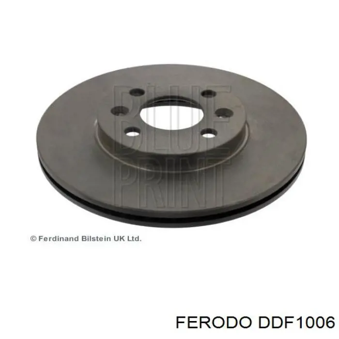 Тормоз дисковый передний Ferodo DDF1006 цена, от 39.26 USD