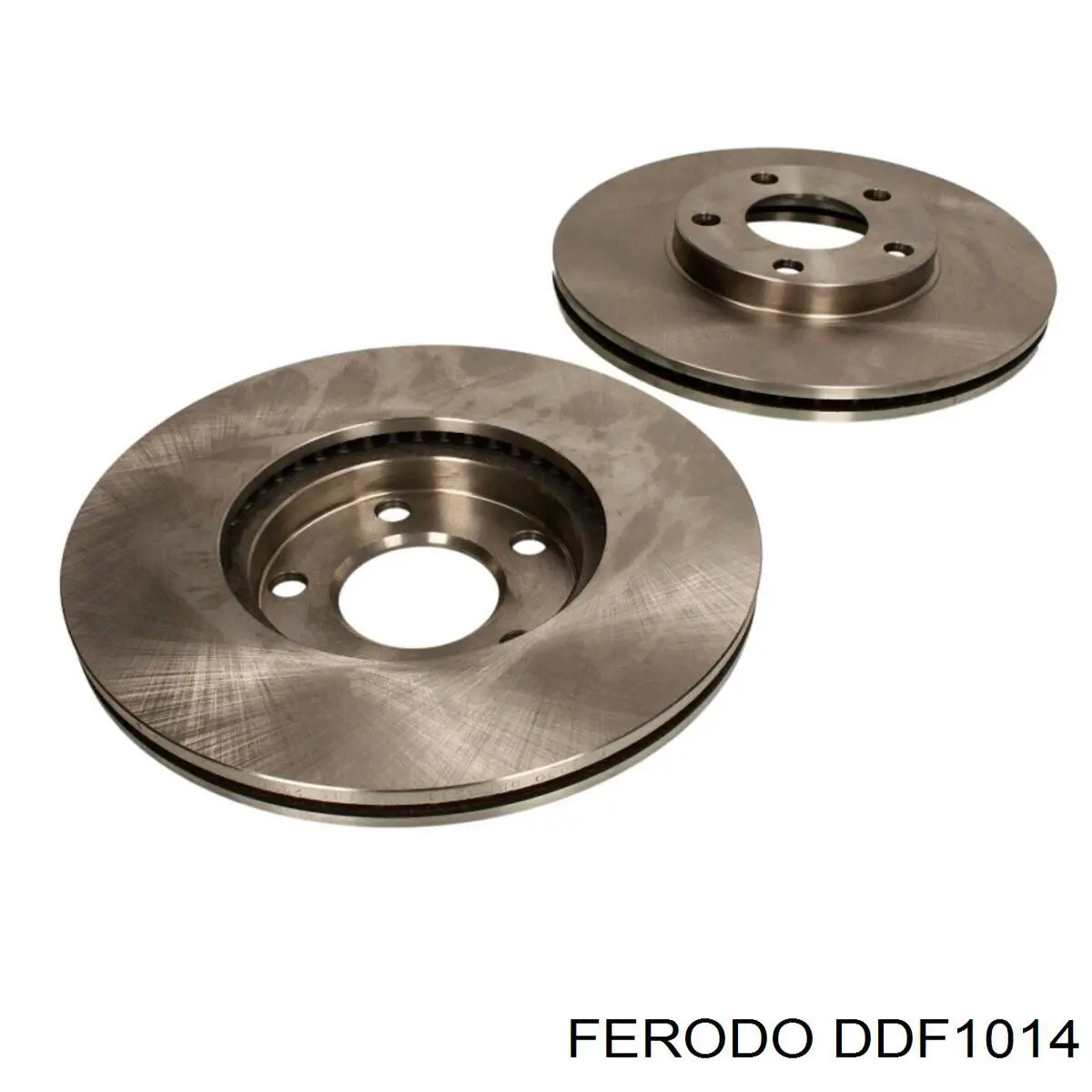 DDF1014 Ferodo диск тормозной передний