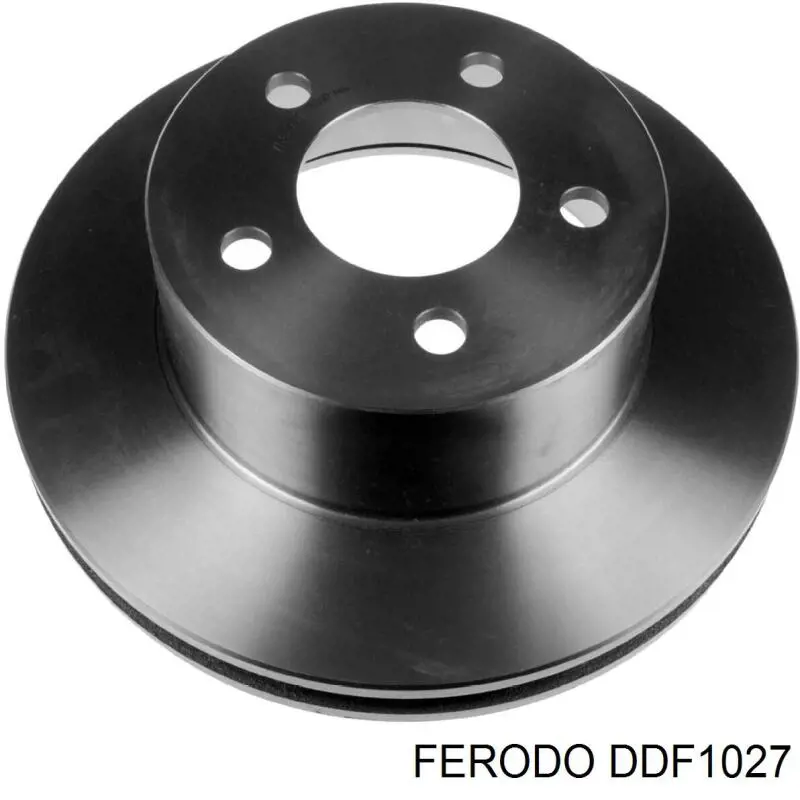 Freno de disco delantero DDF1027 Ferodo