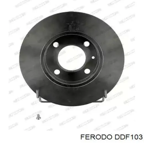 Передние тормозные диски DDF103 Ferodo