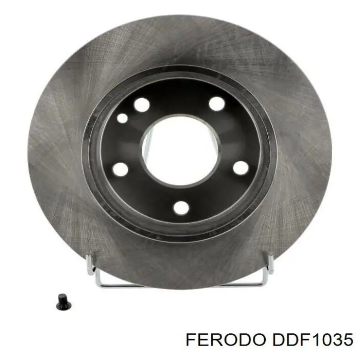 DDF1035 Ferodo диск тормозной передний