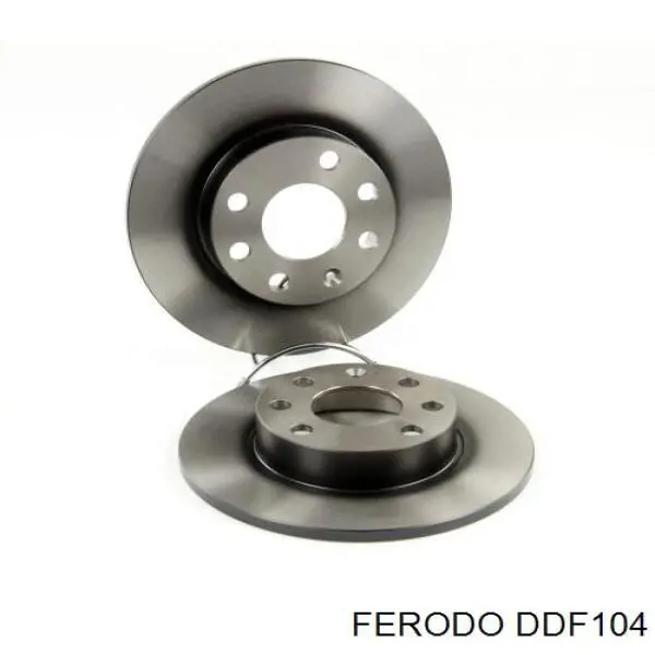Тормоз дисковый передний Ferodo DDF104 цена, от 20.52 USD
