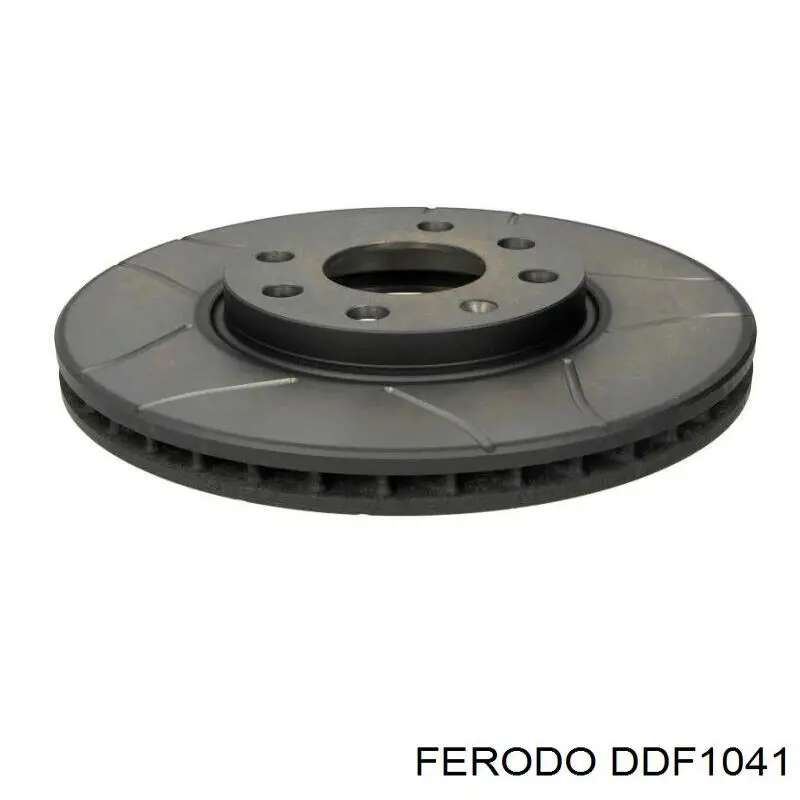 Передние тормозные диски DDF1041 Ferodo