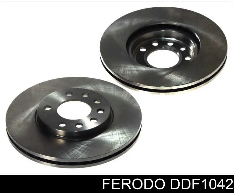 DDF1042 Ferodo диск тормозной передний