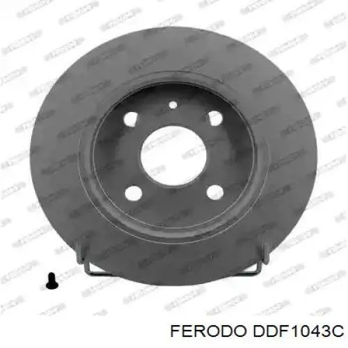 Тормозные диски DDF1043C Ferodo