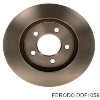 Тормоз дисковый передний Ferodo DDF1059 цена, от 48.23 USD