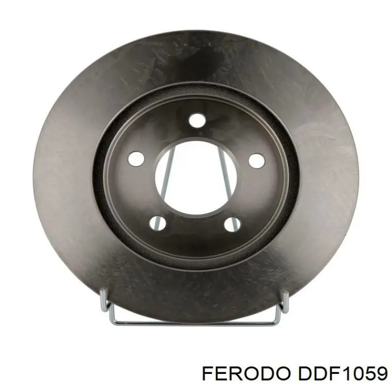 Freno de disco delantero DDF1059 Ferodo