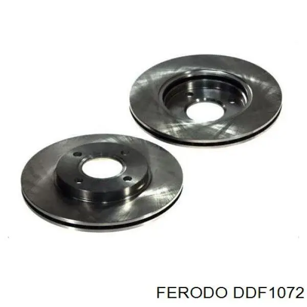 Тормоз дисковый передний Ferodo DDF1072 цена, от 26.20 USD