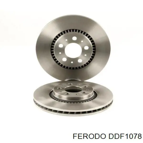 DDF1078 Ferodo диск тормозной передний