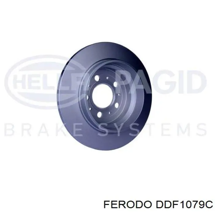 DDF1079C Ferodo Дисковый тормоз