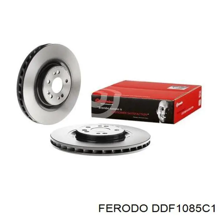 Передний тормозной диск Ferodo DDF1085C1