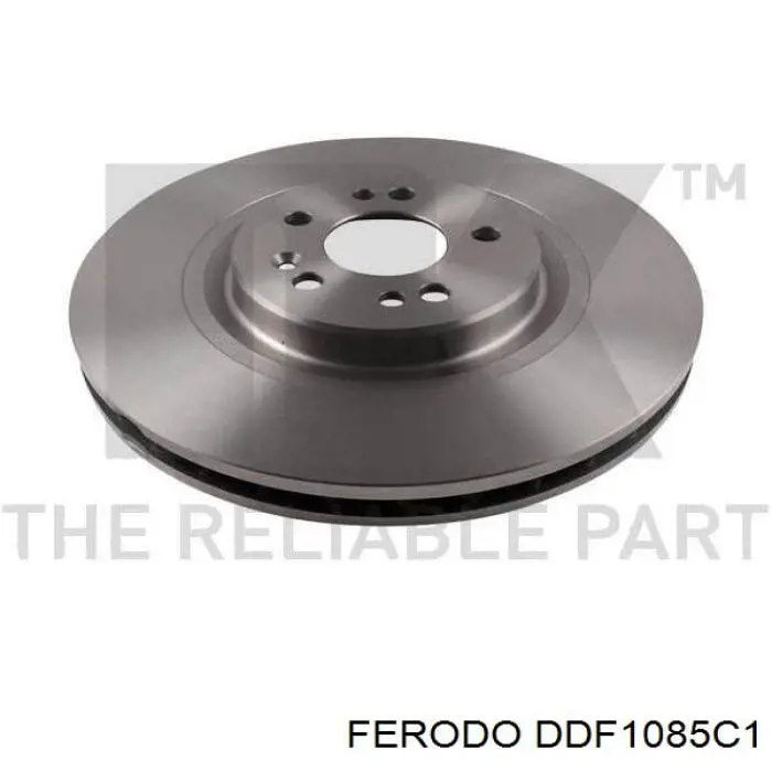 Тормоз дисковый передний Ferodo DDF1085C1 цена, от 89.23 USD