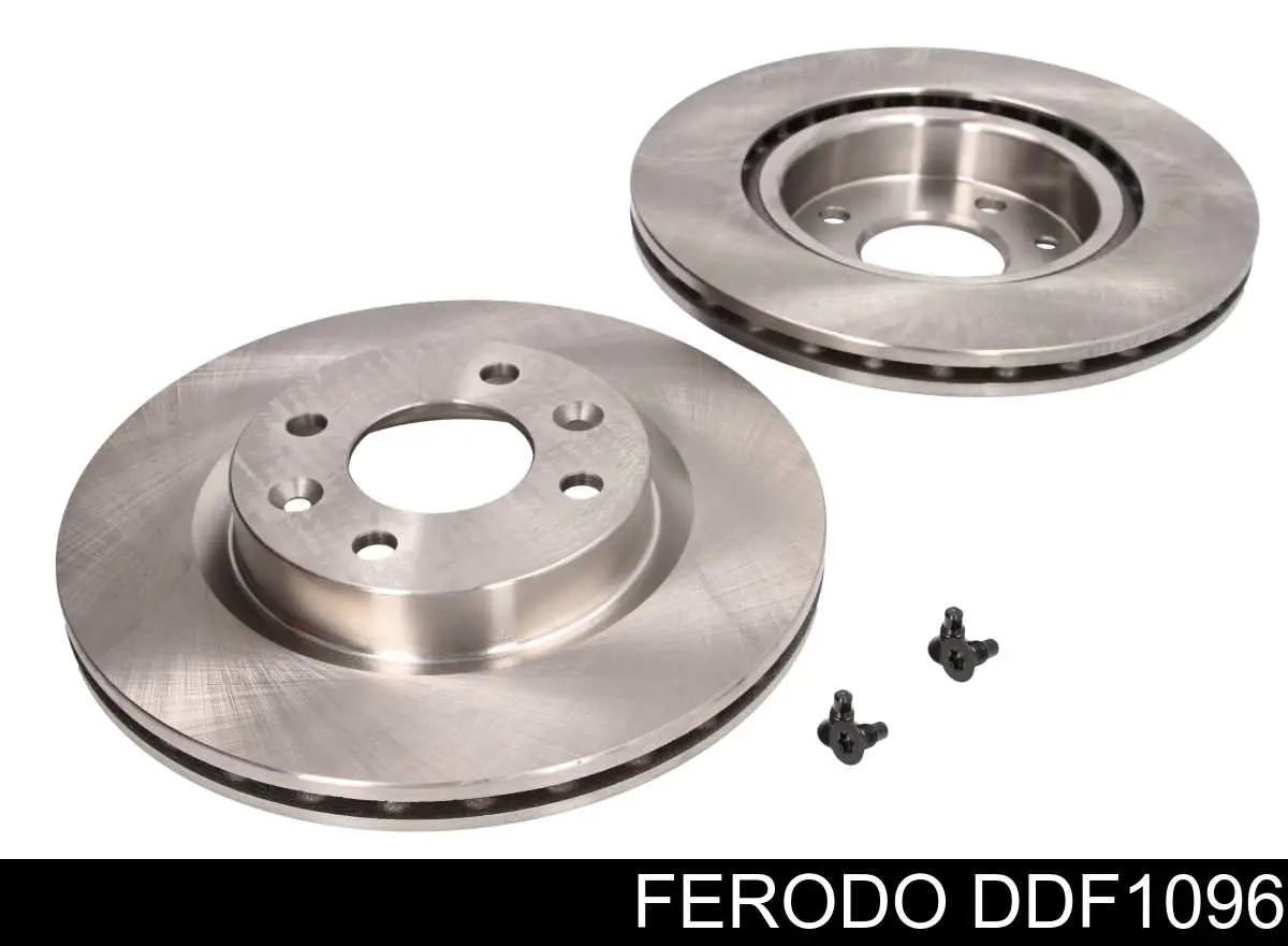 DDF1096 Ferodo диск тормозной передний