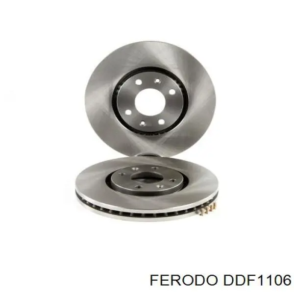 DDF1106 Ferodo диск тормозной передний