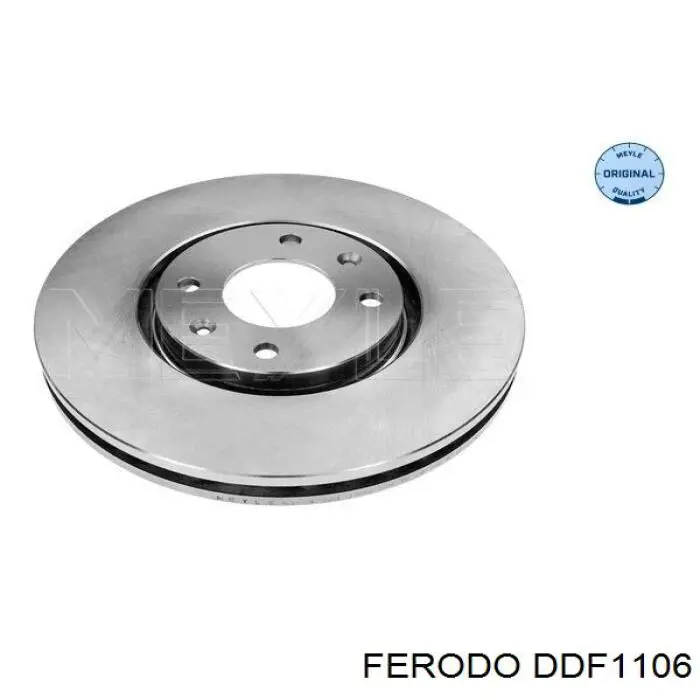 Freno de disco delantero DDF1106 Ferodo