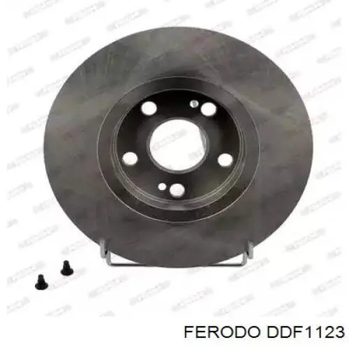 Передние тормозные диски DDF1123 Ferodo