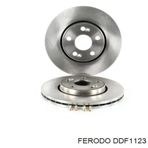 Тормоз дисковый передний Ferodo DDF1123 цена, от 37.83 USD