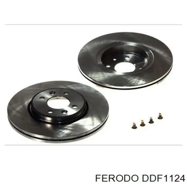 Купить DDF1124 Ferodo Ротор тормозной