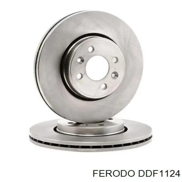 Тормоз дисковый передний Ferodo DDF1124 цена, от 40.46 USD