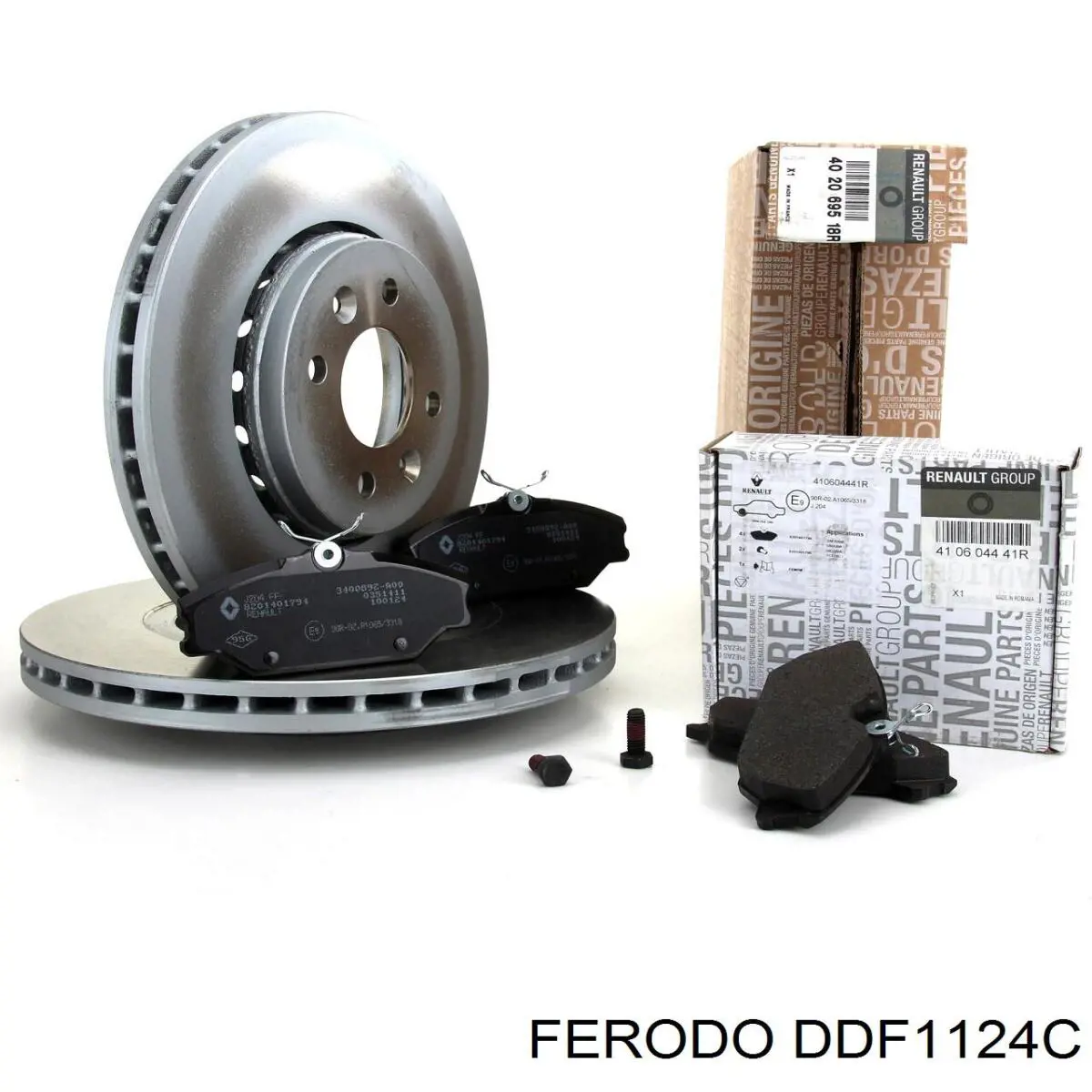 Купить DDF1124C Ferodo Ротор тормозной