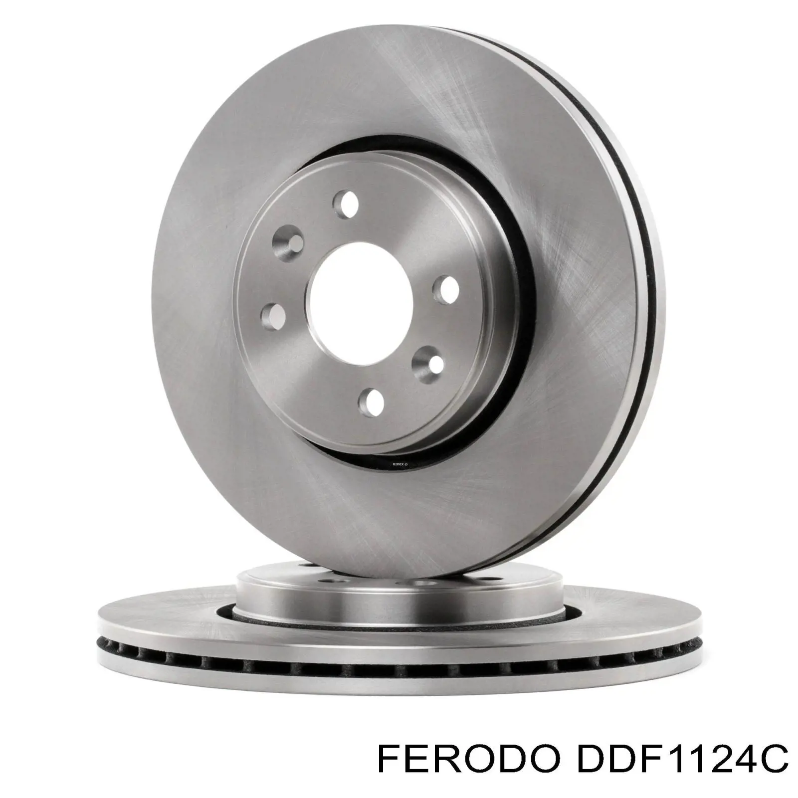 DDF1124C Ferodo Диск тормозной передний