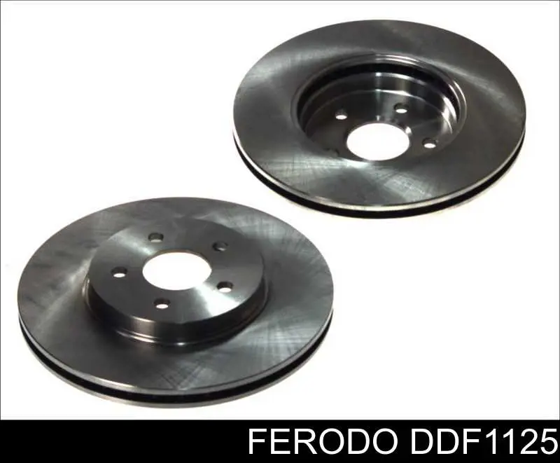 DDF1125 Ferodo диск тормозной передний