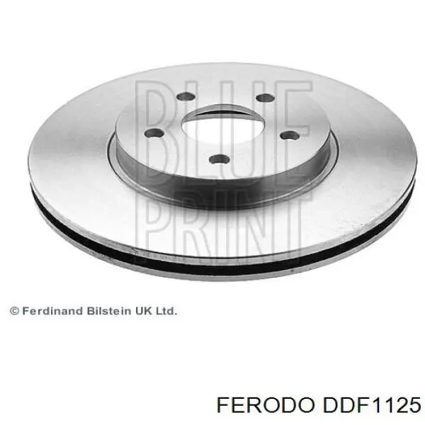 DDF1125 Ferodo Диск тормозной передний