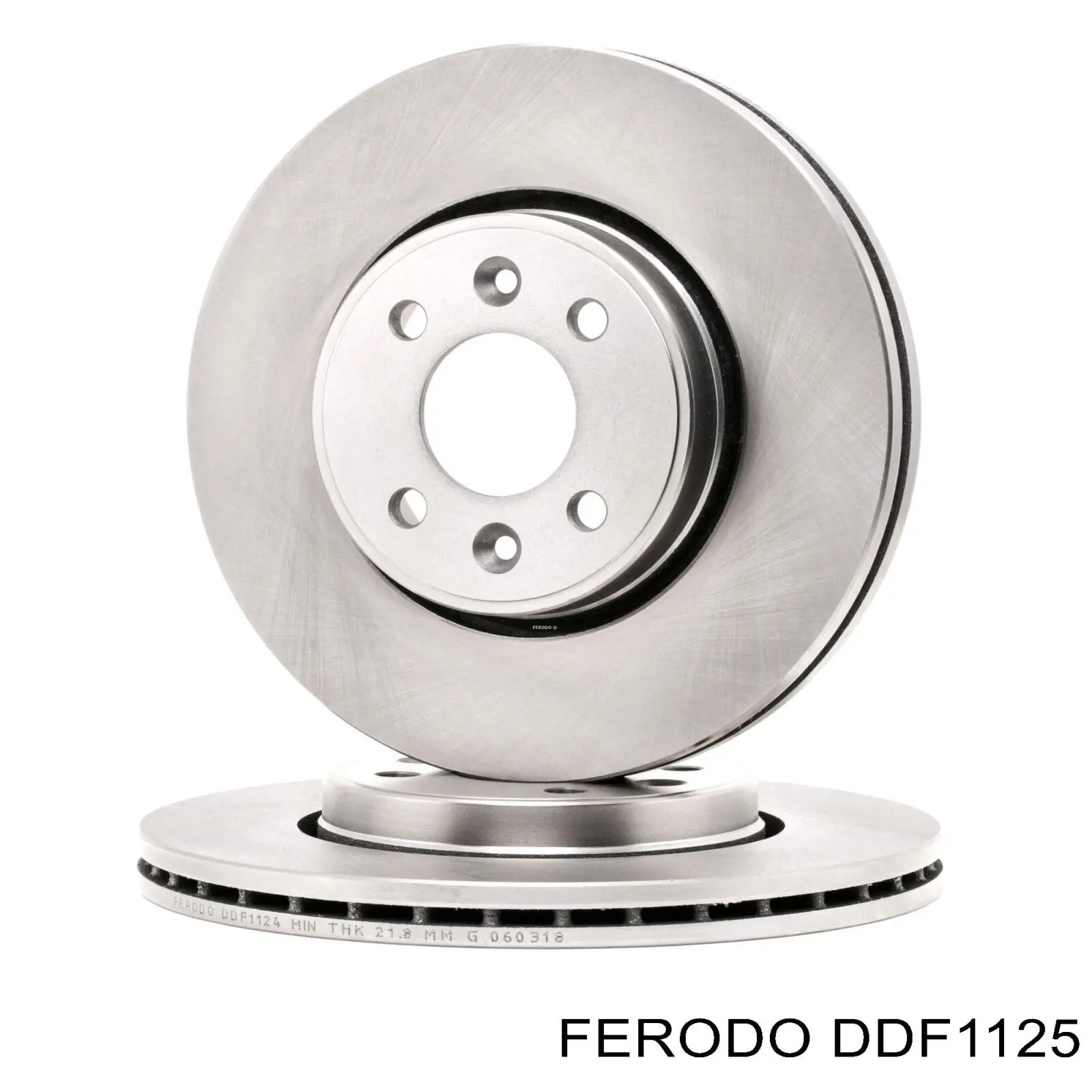 Передний тормозной диск Ferodo DDF1125