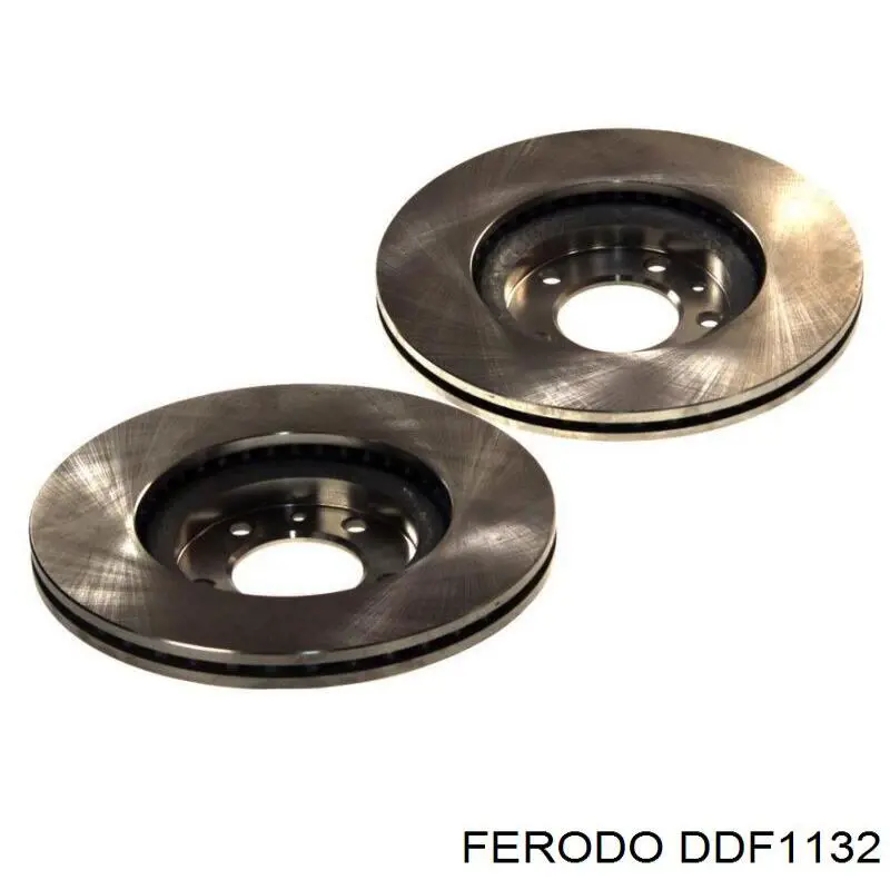 Передние тормозные диски DDF1132 Ferodo