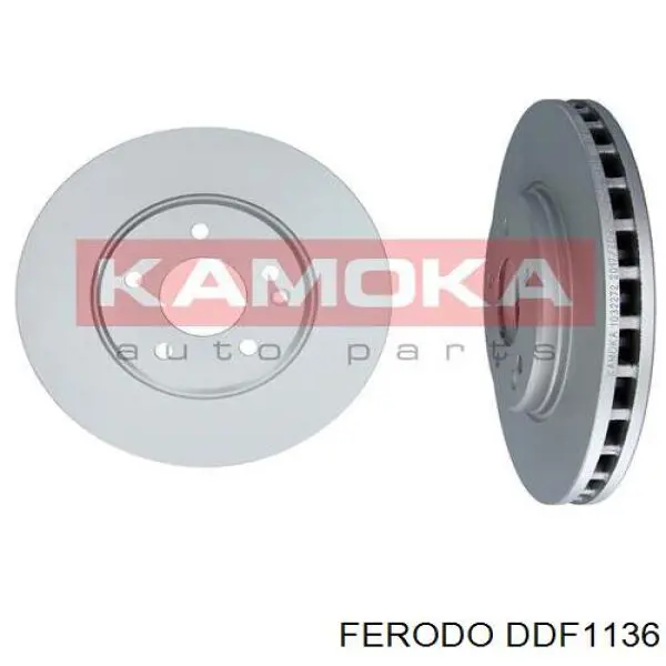 DDF1136 Ferodo диск тормозной передний